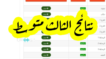«عاجل» رابط نتائج الثالث المتوسط 2025 الدور الثاني موقع نتائجنا عموم المحافظات natiegna.com بعد قليل