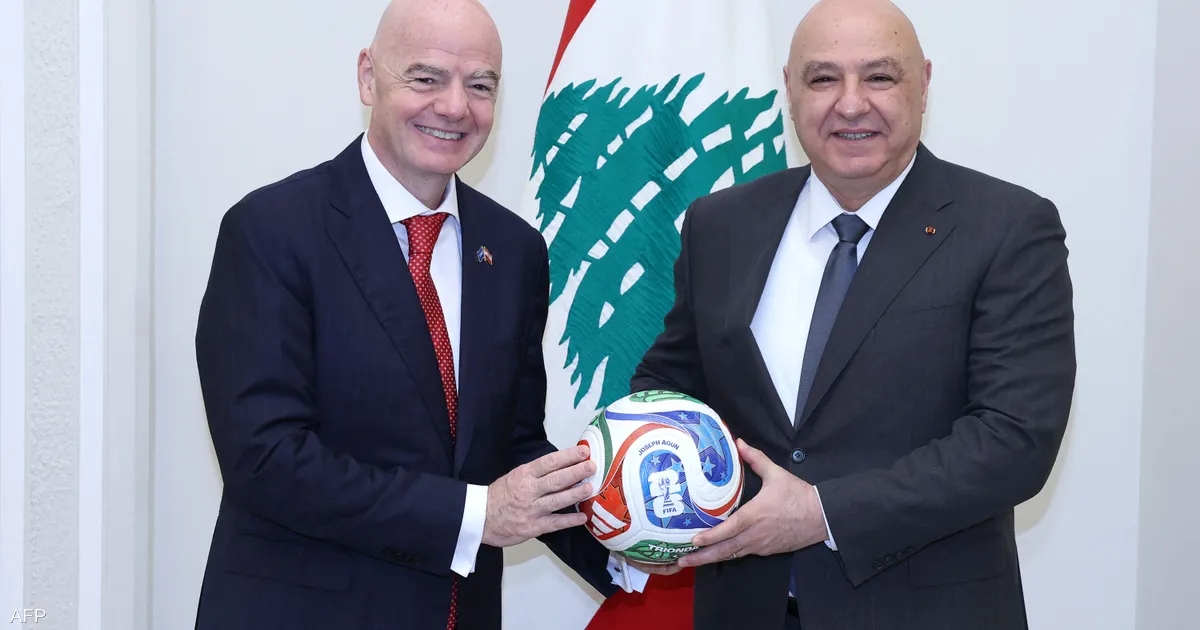 لبنان غضب شعبي بسبب تجنيس إنفانتينو رئيس الفيفا