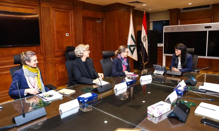«فرص جديدة للشراكة» وزيرة التخطيط تلتقي الرئيس التنفيذي لشركة بروباركو الفرنسية لتعزيز التعاون الاستثماري