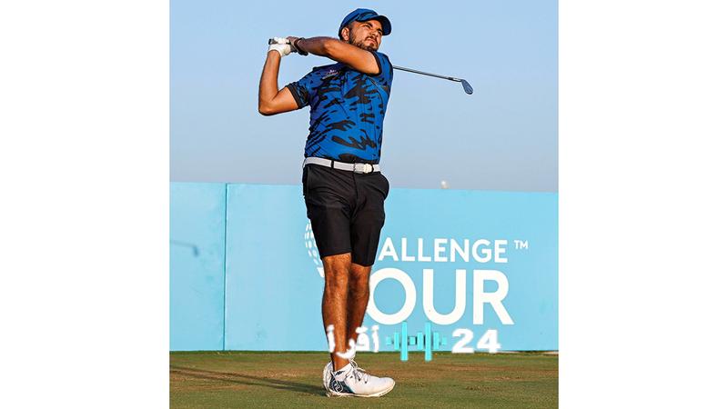 أحمد سكيك يخوض تجربة الاحتراف في عالم الغولف