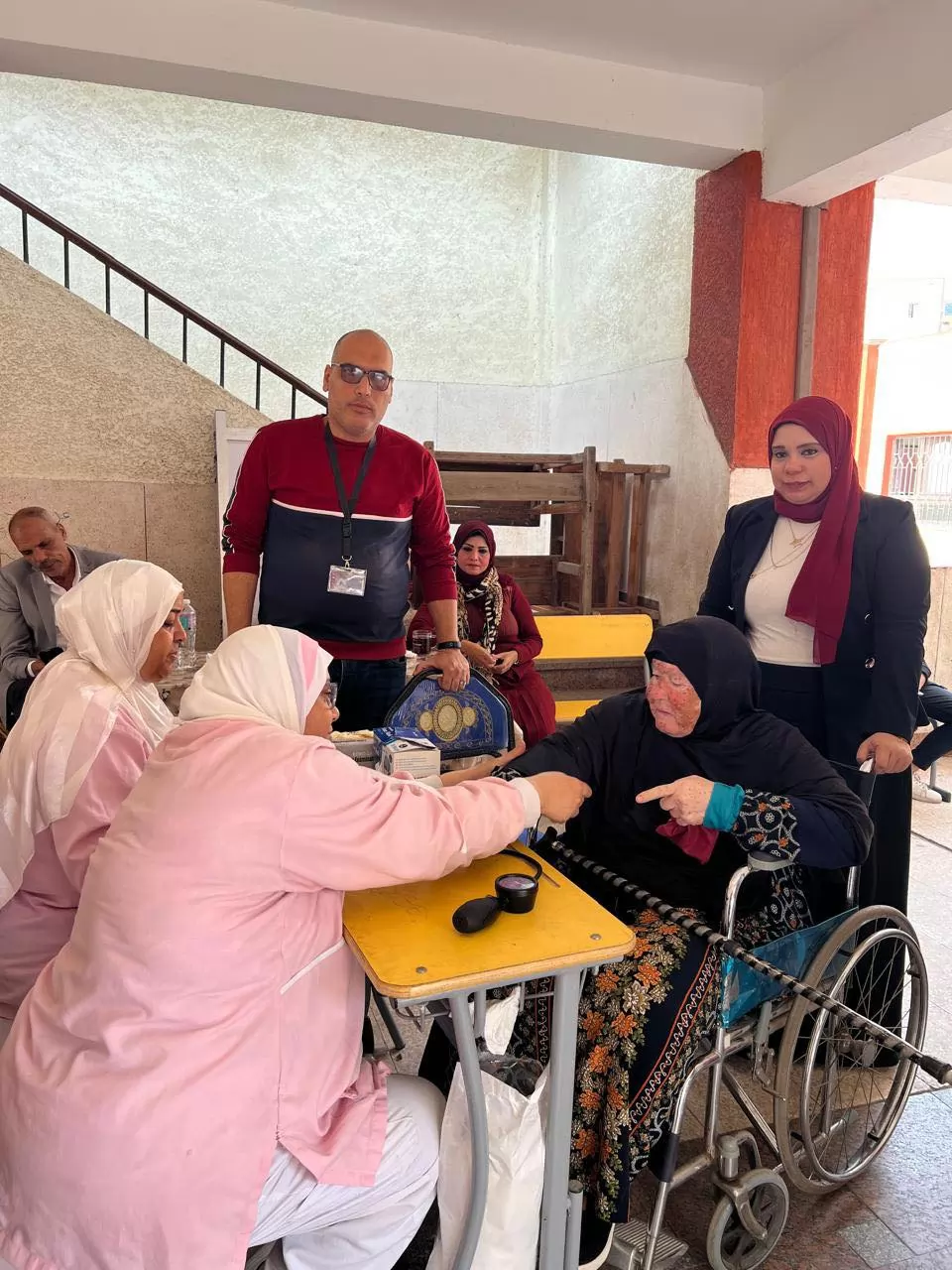 «الإرادة التحدى» ذوو الإعاقة يعززون حضورهم في الانتخابات ببورسعيد