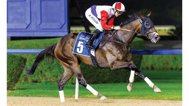 مندلسون باي يحسم لقب الشوط الرئيسي في ختام كرنفال سباقات دبي