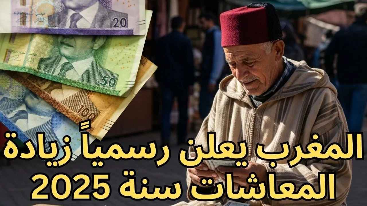 موعد صرف زيادة معاشات التقاعد في المغرب لعام 2025 والفئات المستفيدة منها