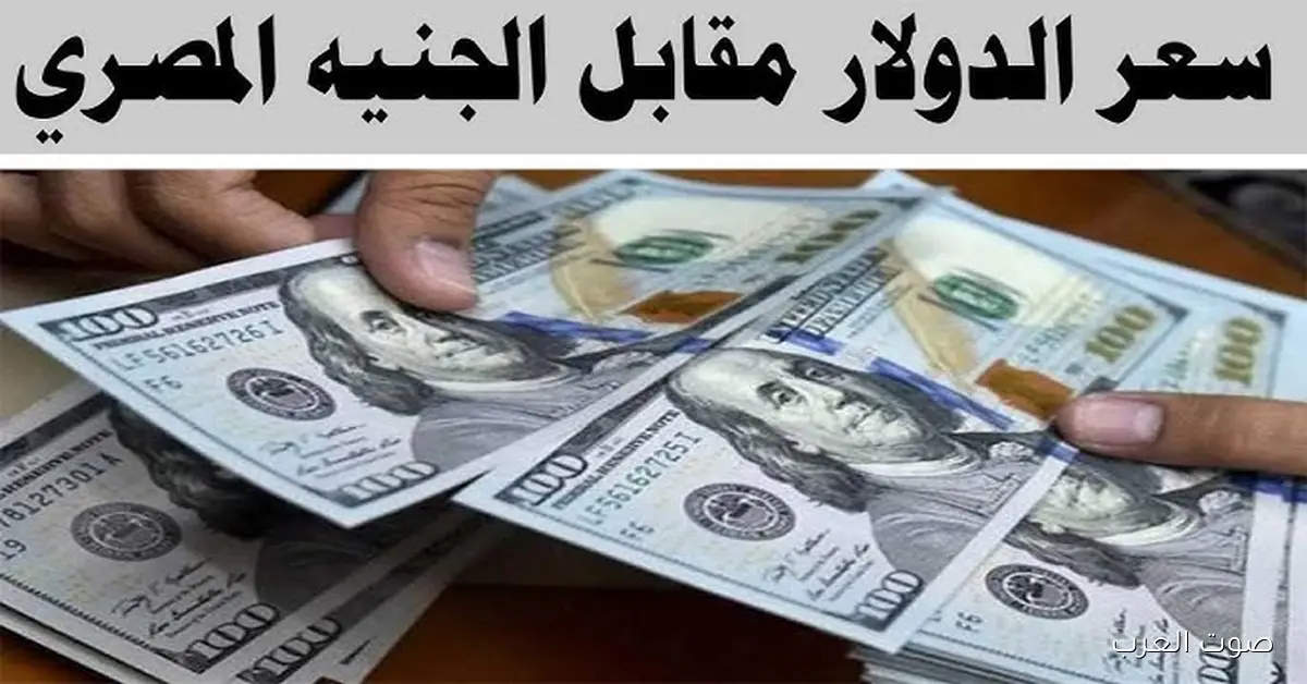 سعر الدولار مقابل الجنيه المصري في السوق السوداء والبنوك اليوم الثلاثاء 15 نوفمبر 2025