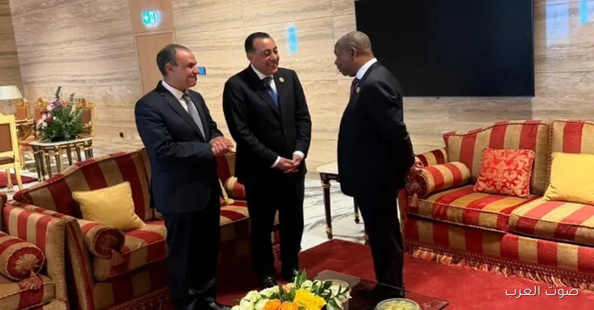 «رؤية مشتركة لمستقبل واعد» مدبولي ورئيس أنجولا يبحثان تعميق الروابط ودفع مسارات الاستثمار الثنائي