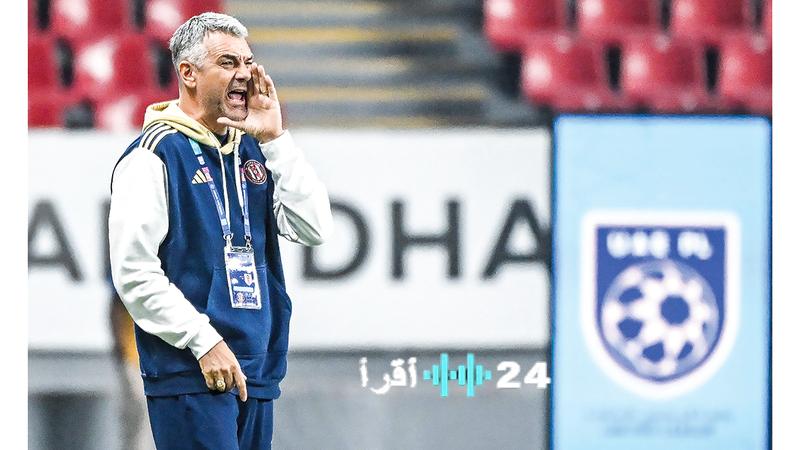 مدرب الجزيرة الوحدة فريق قوي ولكن الفوز ممكن