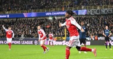 أرسنال بثلاثية مدوية يسحق كلوب بروج ويتربع على عرش صدارة دوري الأبطال