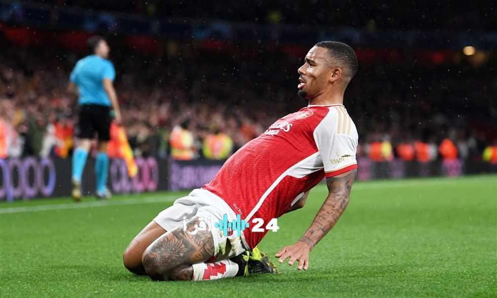 «قرار مفاجئ» أرتيتا يستبعد جيسوس من قائمة أرسنال بدوري الأبطال