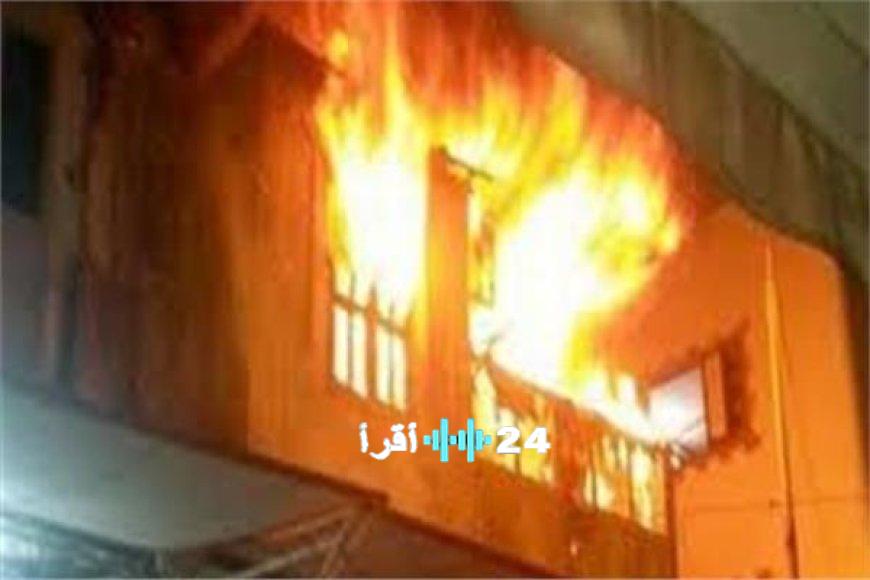 حريق يلتهم شقة سكنية بالشابية مخلفًا خسائر مادية جسيمة