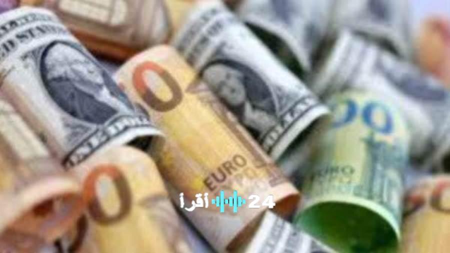 أسعار العملات العربية والأجنبية في مصر ليوم الإثنين 23 مارس