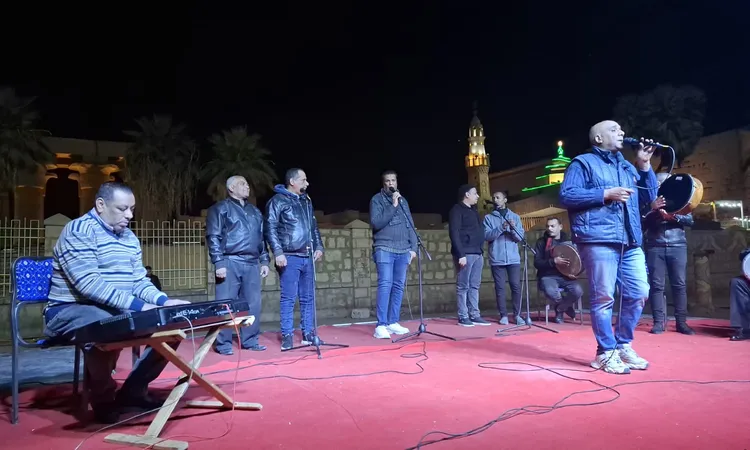 الموسيقى العربية تتألق في سادس ليالي رمضان الثقافية بساحة أبو الحجاج في الأقصر