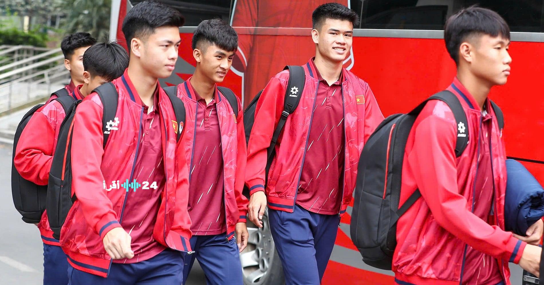 منتخب فيتنام تحت 23 عامًا يتجه إلى الصين لمواجهة تايلاند وكوريا الشمالية في تصفيات البطولة الآسيوية
