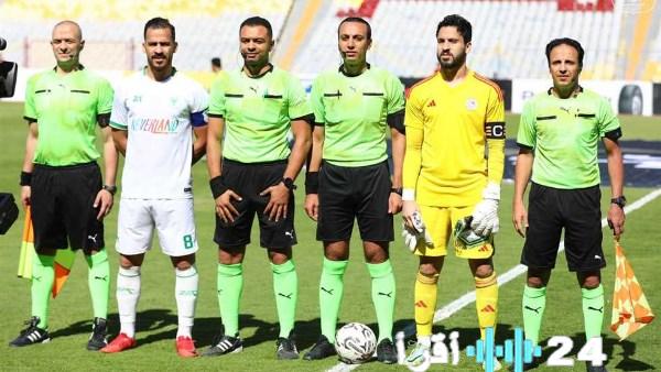 محمد الغازي يتولى إدارة مباراة الأهلي والمقاولون في الدوري المصري