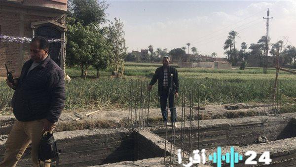 إزالة سبع حالات تعدي على أراضٍ زراعية وتعديلات مكانية في القوصية