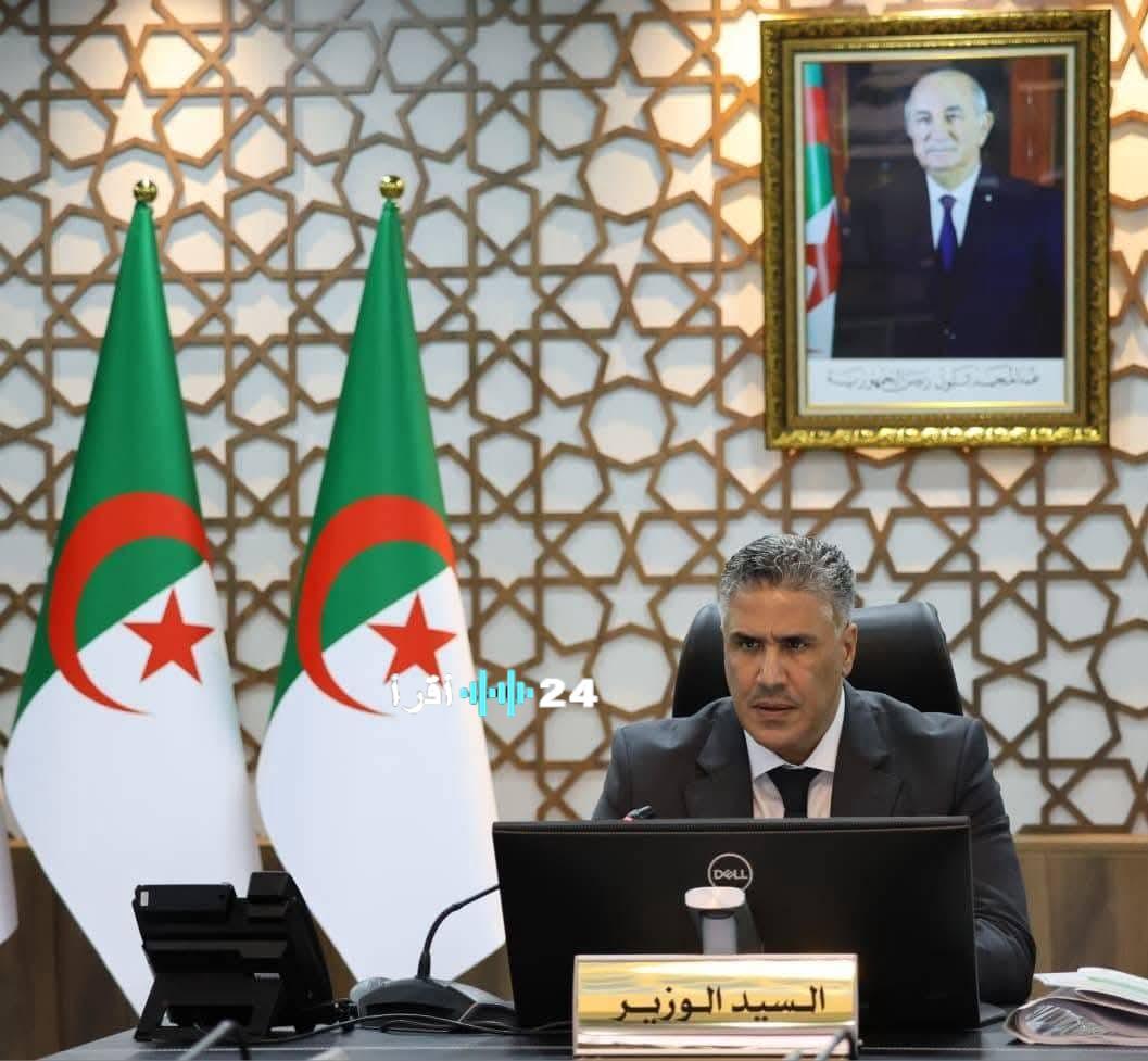 وزير السكن يترأس اجتماعًا حاسمًا لتقييم مخطط المؤسسة الوطنية للترقية العقارية ورسم آفاق مستقبلية