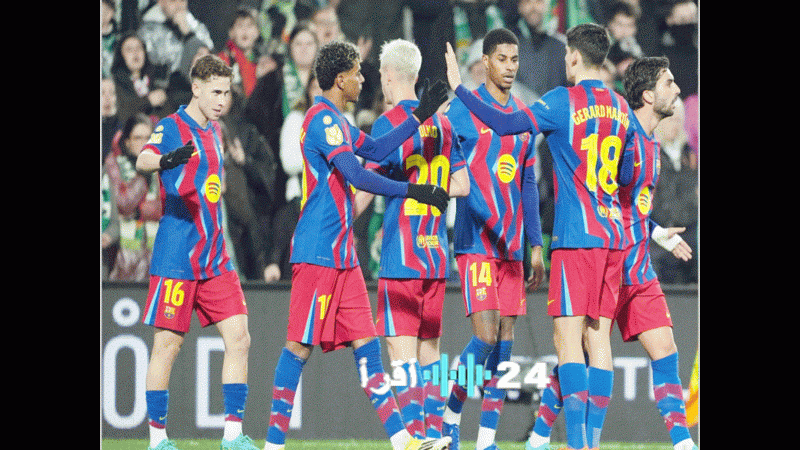 برشلونة يسعى لتحقيق ريمونتادا أمام أتلتيكو مدريد