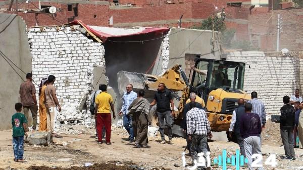 إزالة التعديات في أسوان خلال إجازة عيد الفطر في حملة كبرى بمنطقة خلف المسلة لضمان حماية الأراضي وتنفيذ القرارات الحكومية