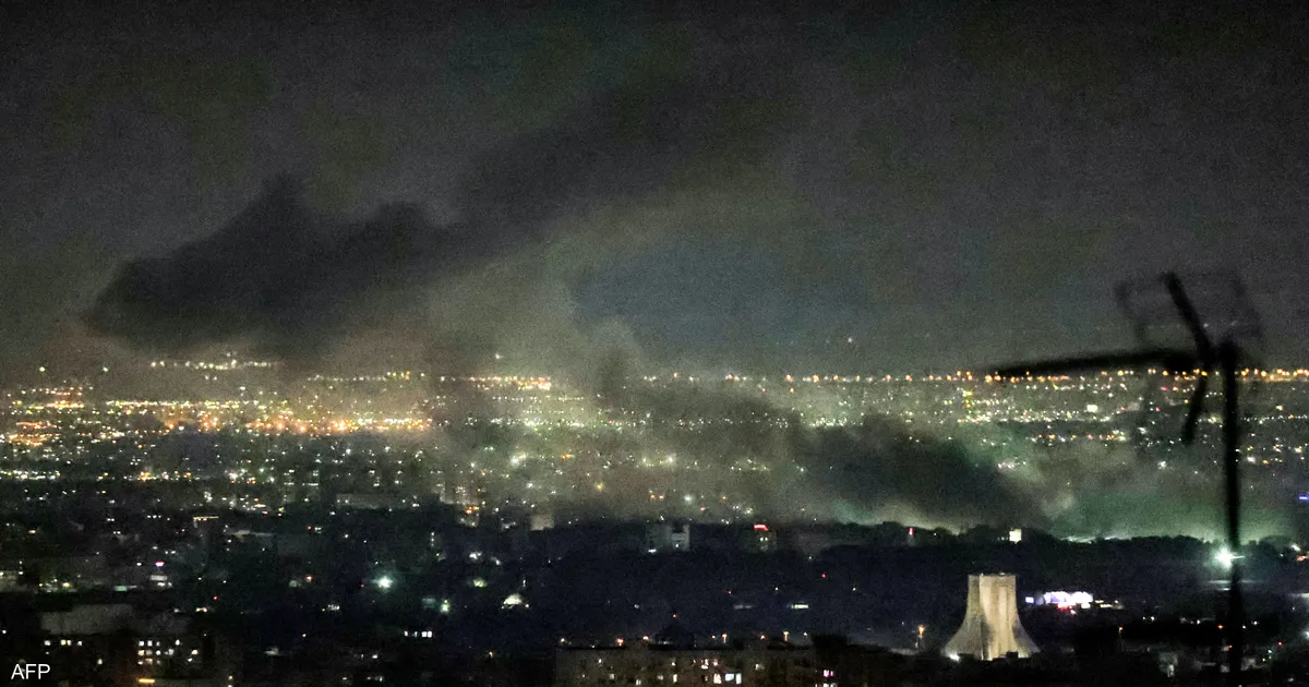 إسرائيل تنفذ غارات جوية في قلب العاصمة الإيرانية طهران وتسجل تصعيداً عسكرياً جديداً