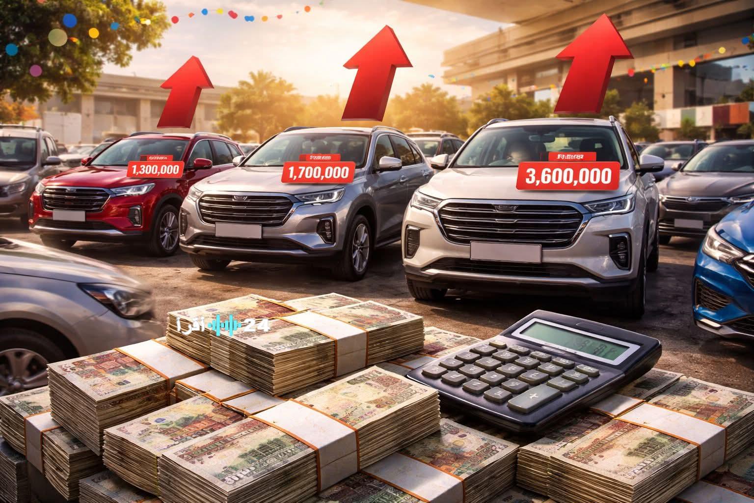 ارتفاع أسعار السيارات في مصر بأسعار تتجاوز المليون جنيه في مارس 2026 نماذج شهيرة