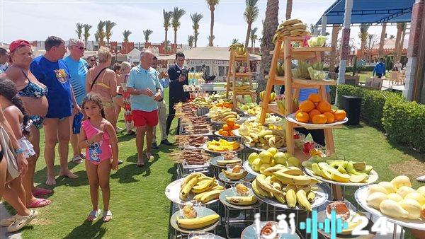 ارتفاع نسب الإشغال في فنادق الغردقة خلال ثالث أيام عيد الفطر إلى 98 بالمئة يعكس الإقبال الكبير على السياحة الصيفية