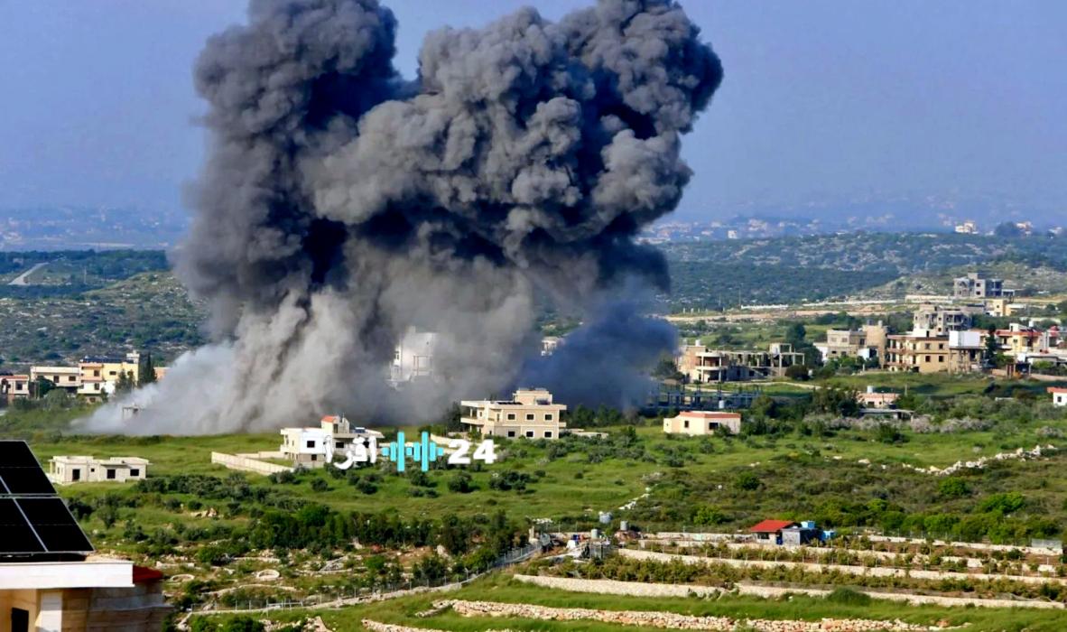 الغارات الجوية الإسرائيلية المكثفة تضرب جنوب لبنان بشكل عنيف وتتصاعد أخبار التصعيد العسكري
