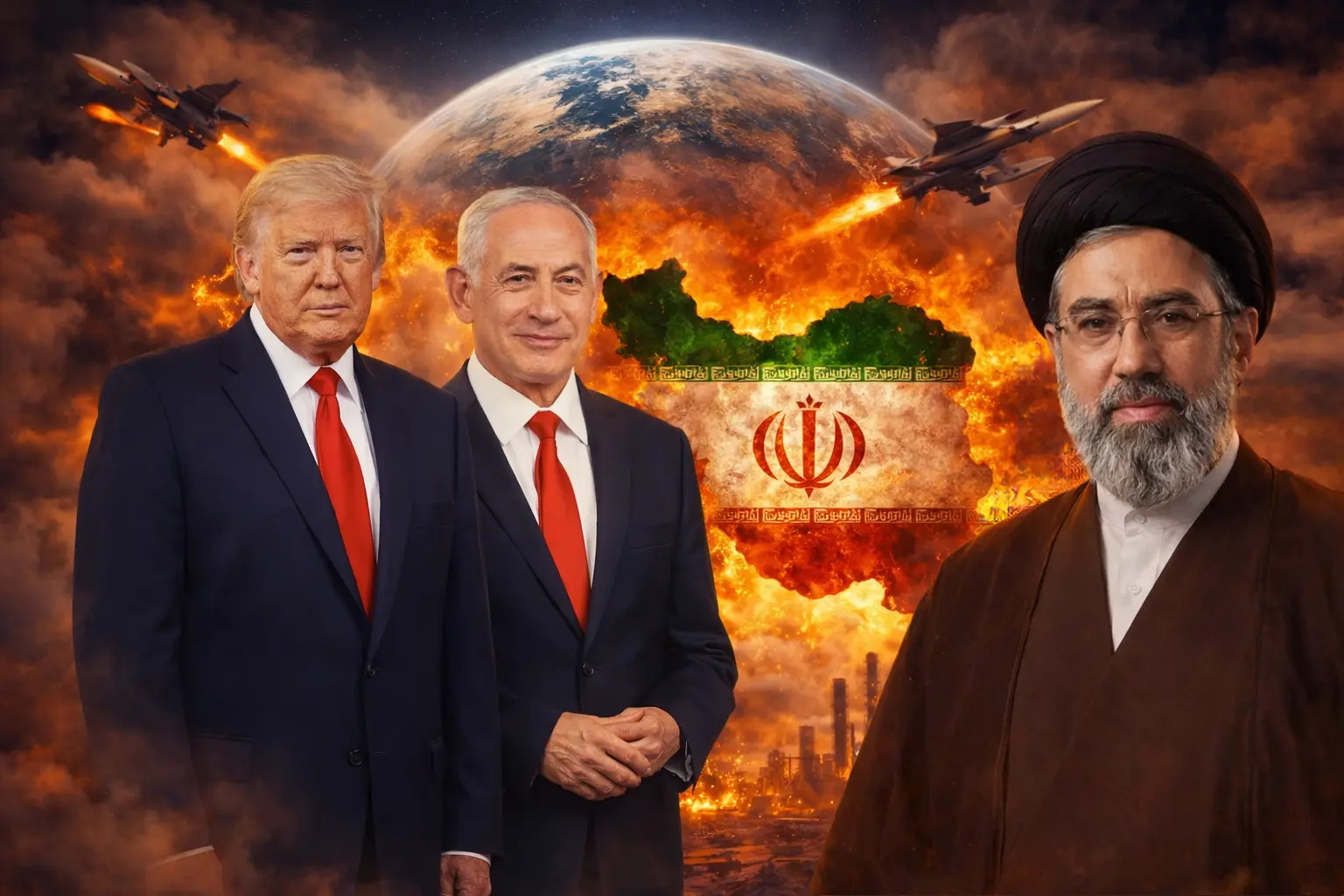 تأثير الحرب الإيرانية على النظام الدولي في زمن التغيرات الجيوسياسية والامن العالمية