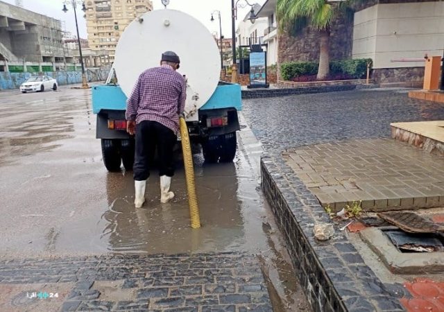 حالة الطقس: أمطار رعدية مصحوبة بحبات البرد على القاهرة
