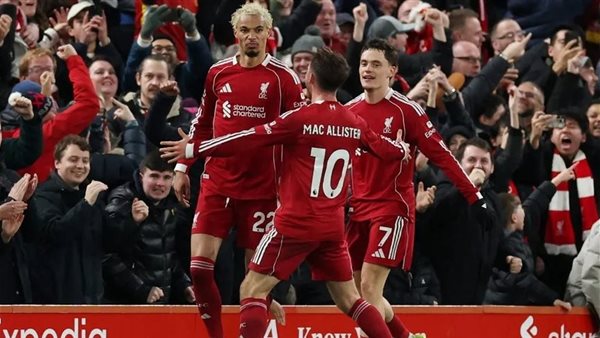 مباراة ليفربول وبرايتون مباشرة تعرف على تحديثات نتائجها اللحظية