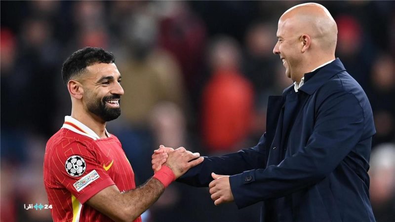 سلوت يتغزل في محمد صلاح: لديه ميزة تعجبني.. وسيغادر ليفربول كأسطورة
