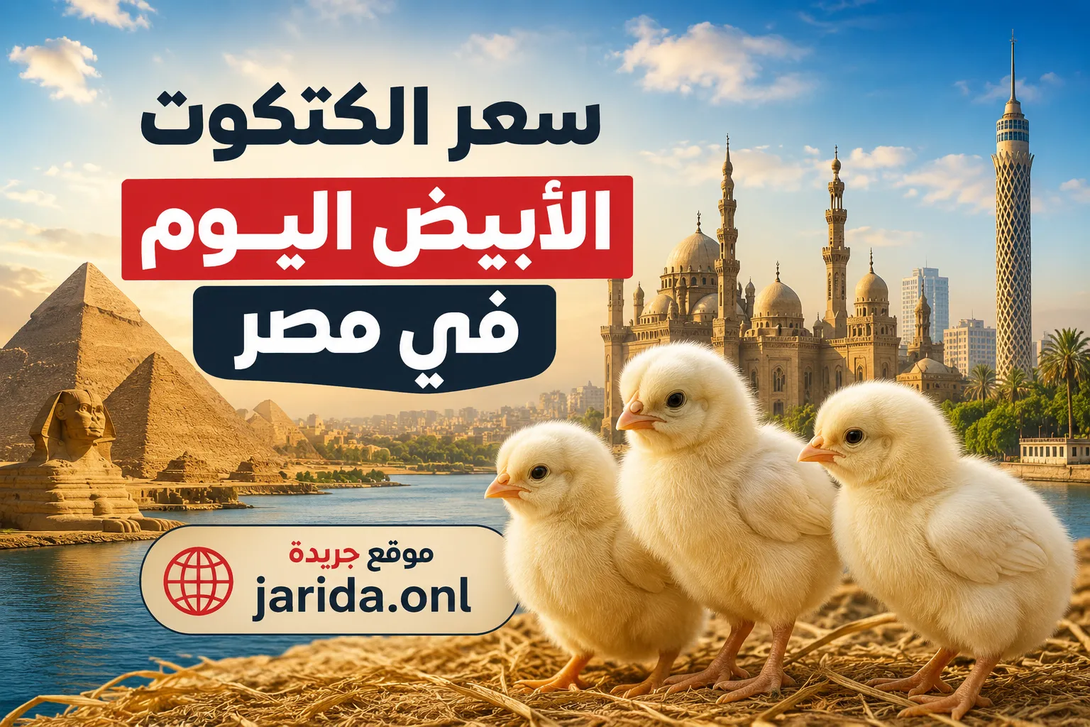 انخفاض أسعار الكتاكيت اليوم الأربعاء 20 مايو 2026 وارتفاع مفاجئ في أسعار البط داخل بورصة الدواجن