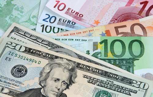 ارتفاع الدولار عالمياً مقابل تراجع سعر اليورو والإسترليني اليوم