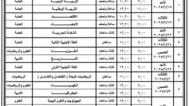 اعرف كم تبقى على امتحانات الثانوية العامة بعد انتهاء إجازة عيد الأضحى
