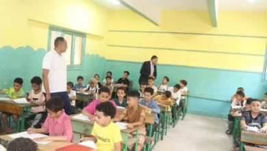 انتظام لجان امتحانات نهاية العام لصفوف النقل فى الجيزة