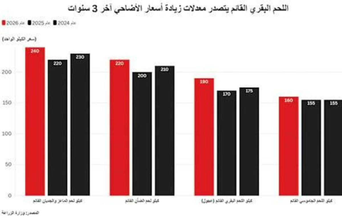 تحليل المصري اليوم يكشف زيادة أسعار الأضاحي بنسبة 9% خلال 3 سنوات