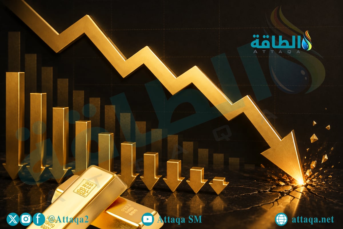 تراجع أسعار الذهب 3 دولارات بدفع من صعود مؤشر الدولار الأمريكي