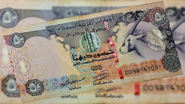 سعر الدرهم الإماراتي مقابل الجنيه المصري في البنك المركزي بتحديثات مساء الخميس