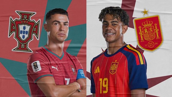 موعد مباراة البرتغال وإسبانيا في كأس العالم 2026 والقنوات الناقلة بشكل حصري