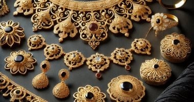 ارتفاع سعر الذهب في مصر اليوم عيار 21 يسجل 5860 جنيها وسط ارتفاع سعر الدولار