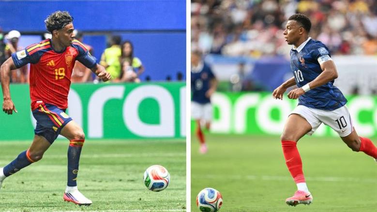 موعد وقنوات المباراة المرتقبة بين فرنسا وإسبانيا في نصف نهائي كأس العالم 2026