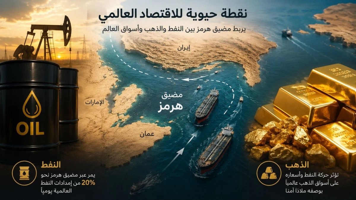 ارتفاع أسعار النفط نتيجة لمخاوف التدفقات والتضخم يدفع الذهب للهبوط