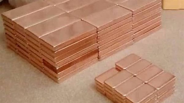 سعر سبائك النحاس في مصر اليوم يبدأ من 465 ألف جنيه