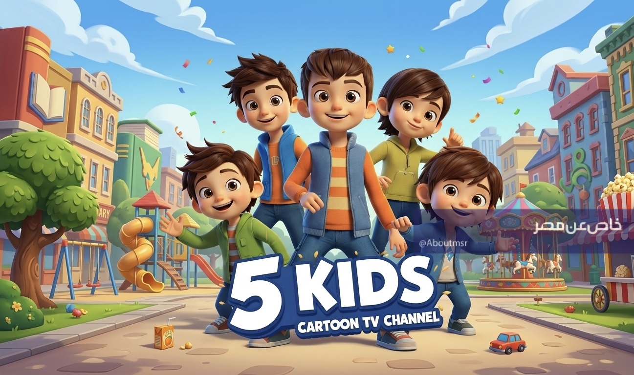 استقبل قناة 5 Kids بتقنية HD لمشاهدة أفلامك الكرتونية المدبلجة والمترجمة على هذا التردد