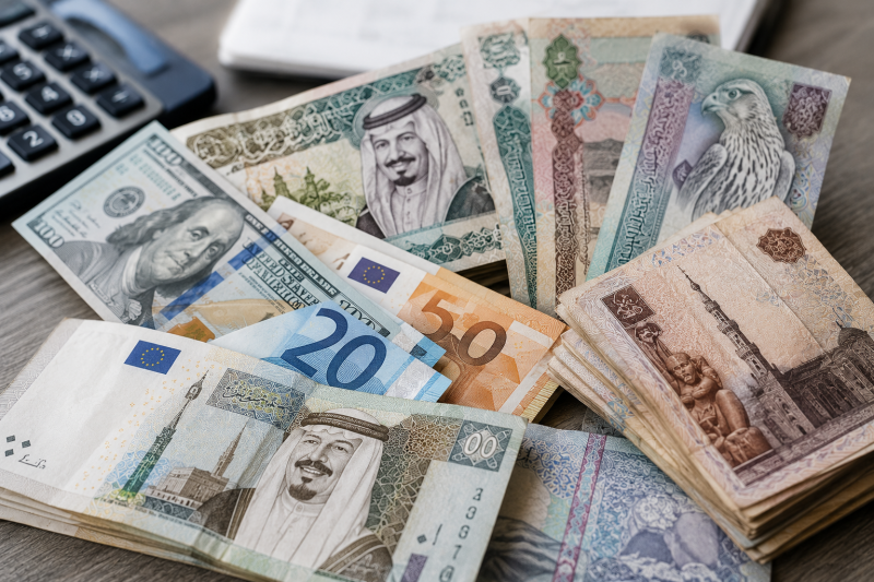 أسعار صرف العملات العربية والأجنبية أمام الجنيه المصري اليوم السبت 18 يوليو 2026