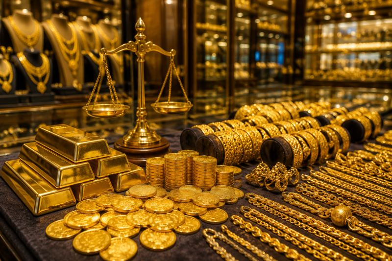 استقرار أسعار الذهب في السعودية اليوم الجمعة 17 يوليو 2026 وعيار 21 يترقب تحركات الأسواق العالمية