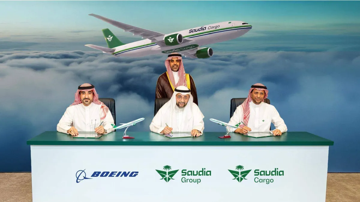 السعودية للشحن تضيف أربعة طائرات بوينغ حديثة لتعزيز قدراتها وتوسيع أسطولها في مجال الشحن الجوي