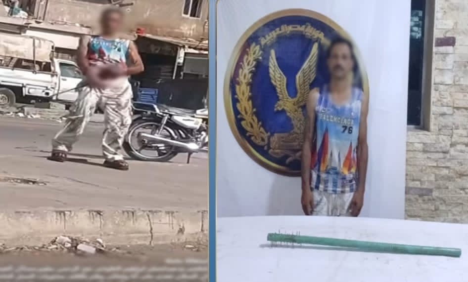 سقوط عامل دمر محل نجل مواطن وارتكب أفعال خادشة للحياء بعد تعديه عليه في السلام