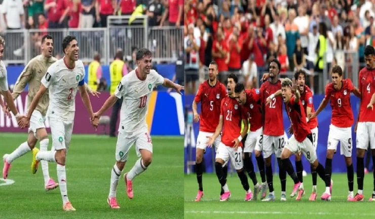 مصر تتحدى البطل في سعيها وراء حلم المونديال والمغرب يطارد لقب كأس العالم