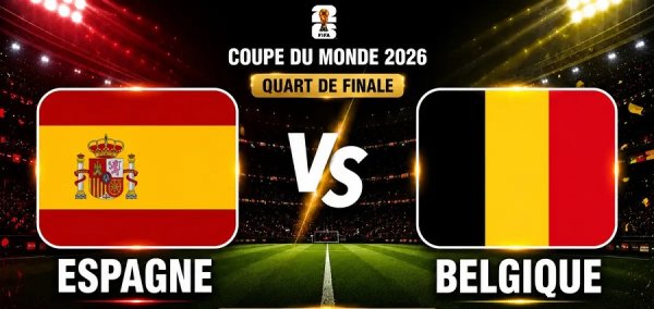 موعد مباراة إسبانيا وبلجيكا في مونديال 2026 والقنوات الناقلة عبر ليمتين سبورت