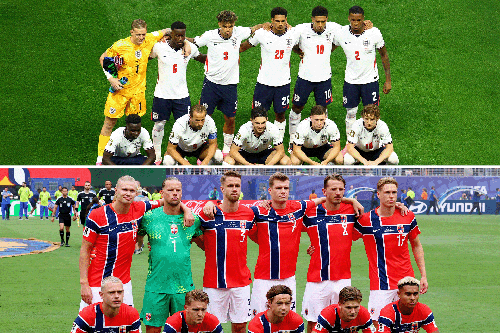 موعد مباراة إنجلترا ضد النرويج في كأس العالم والقنوات الناقلة والتشكيل المتوقع