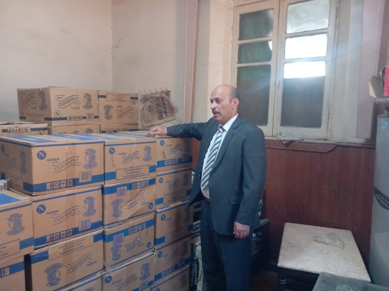 ناصر العفيفي يوجه ضربة استباقية قاصمة لمافيا السوق السوداء في تجارة السجائر المسعرة جبريا والحصة الاستراتيجية